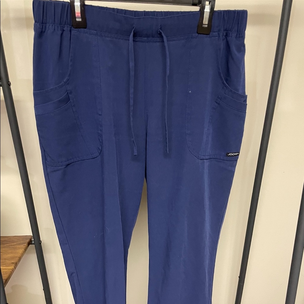 Jockey scrub pants. Size medium. Navy blue.